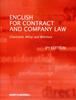 Книга English for Contract & Company Law