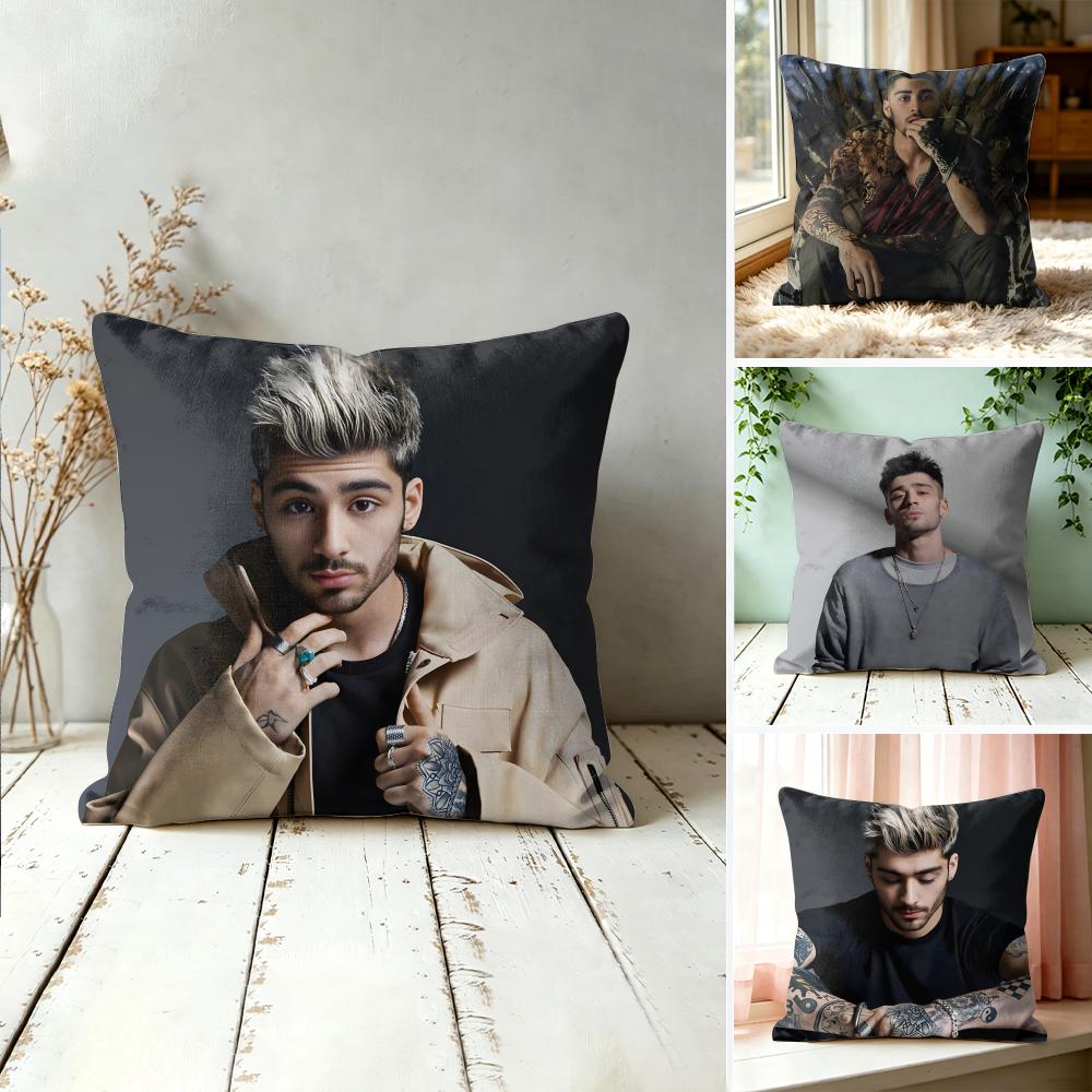 ZZayn MMalik Singer Cushion Cover Square Pillow Bedroom Sofa Leisure Comfort Living Room Home Decoration X