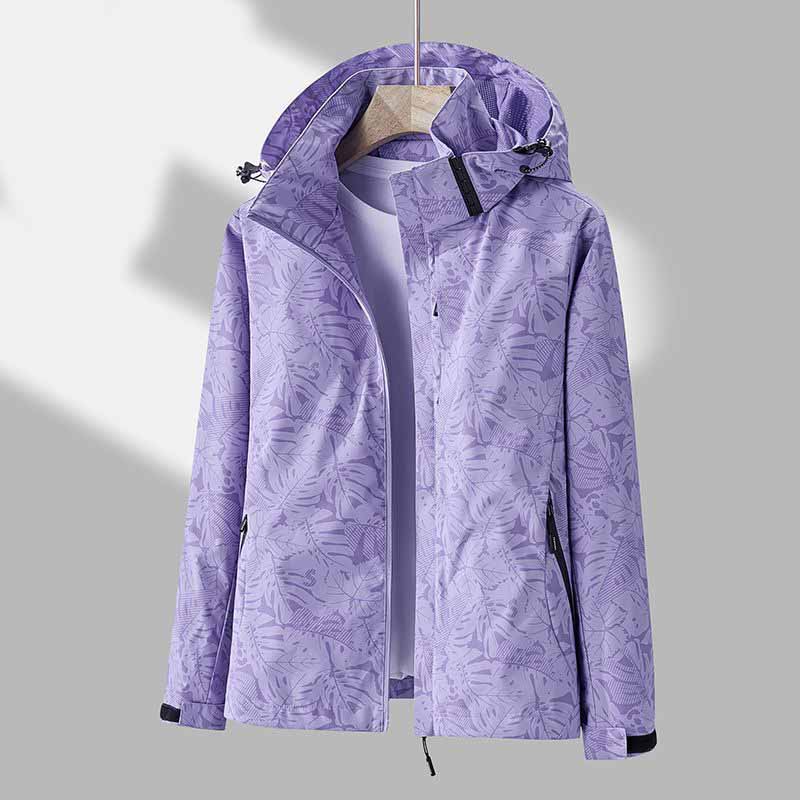 Женская камуфляжная осенне-весенняя тонкая куртка с капюшоном, водонепроницаемая ветровка, дышащее спортивное пальто для бега на открытом воздухе
