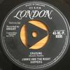 7-дюймовая пластинка JIMMIE & THE NIGHT HOPPERS - Cruising 45HLP8830 London Records 1958 UK Рок Б/У