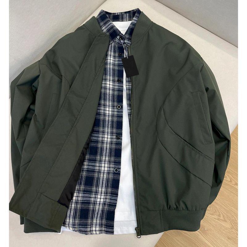 Men's Retro Bomber Jacket: Spring & Autumn Streetwear - Trendy, Loose, Versatile Baseball Style