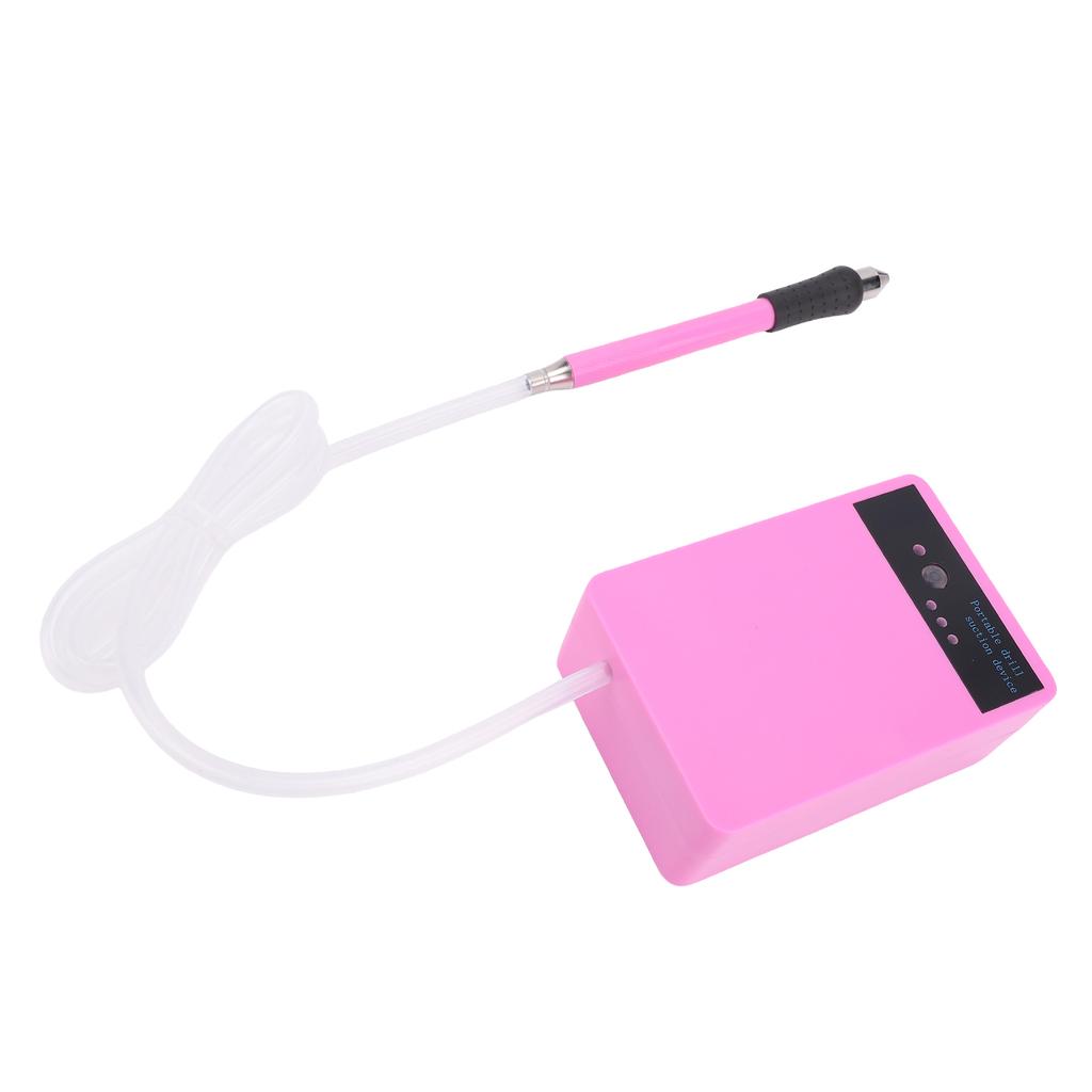 Electric Art Painting Pen, 1500mAh Re able Vacuum Pump Pen with Storage Tray, Low Noise Art Vacuum Pen Tool Kit, No Wax N