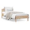 VidaXL Bed Frames and Headboards 100x200 Cm Solid Pine Wood 842614