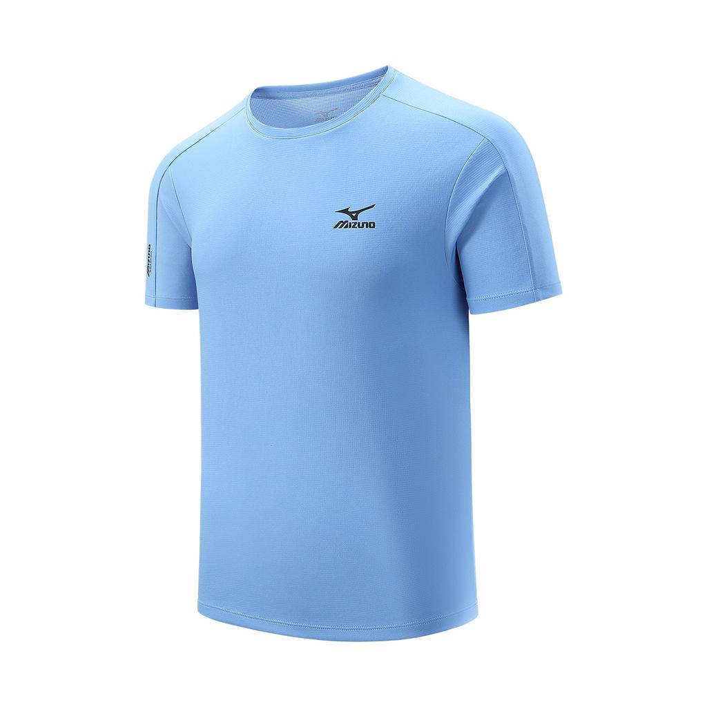 Mizuno T Shirts Unisex Crew Neck Thin Straight Fit A2CA4106