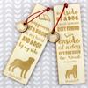 Bullmastiff – Dog bookmark, personalized bookmark – Design 01 | Art-Dog