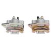Pair of ATV Front Brake Caliper Assembly Left Right Fit for Polaris Sportsman 500 WPads