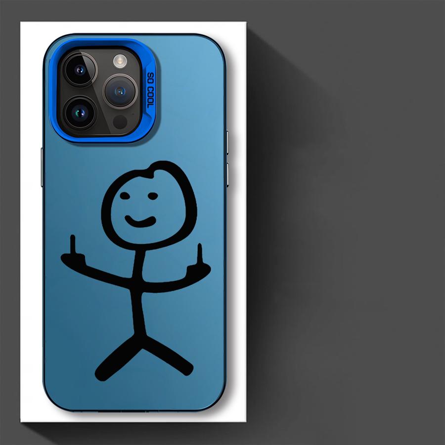Чехол для телефона для iPhone 17 Pro Max Air 16 14 Plus 13 12 Pro 11 15 Мультяшный Matchman