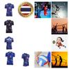THAILAND National Volleyball Men Women Training JERSEY CHEER Fan Print Quick Dry Round O Neck Shirt Short Sleeve Uniform Flag Logo Sport Indoor