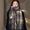 Imitation Cashmere Winter Scarf Windproof Warm Shawl Wrap Fashion Knitted Scarf Autumn