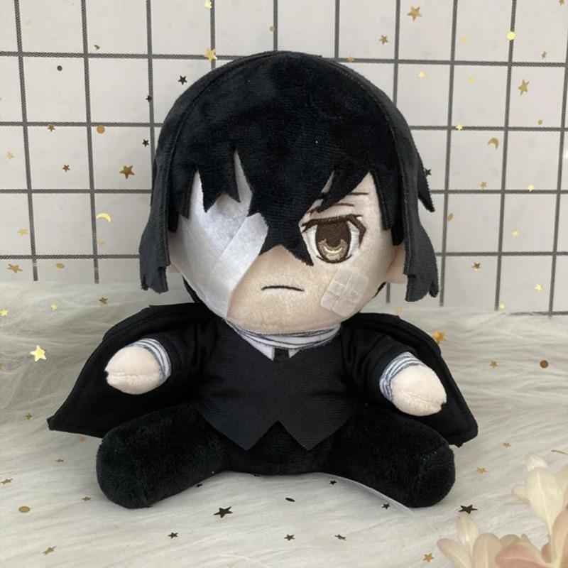 Аниме Bungou Stray Dogs, плюшевая игрушка Эдогава Рампо Накахара Дазай Осаму, плюшевая кукла, персонаж для косплея, милая мягкая подушка 20 см
