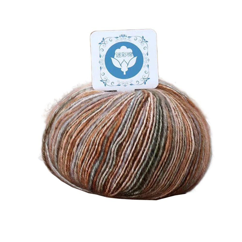 Супермягкая пряжа для вязания из шерсти, разноцветная пряжа для ручного вязания, многоцелевая удобная пряжа для вязания крючком