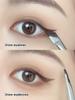 Sickle eyeliner brush bevel knife edge makeup brush eyelid down to lying silkworm brush eyebrow brush eye makeup brush