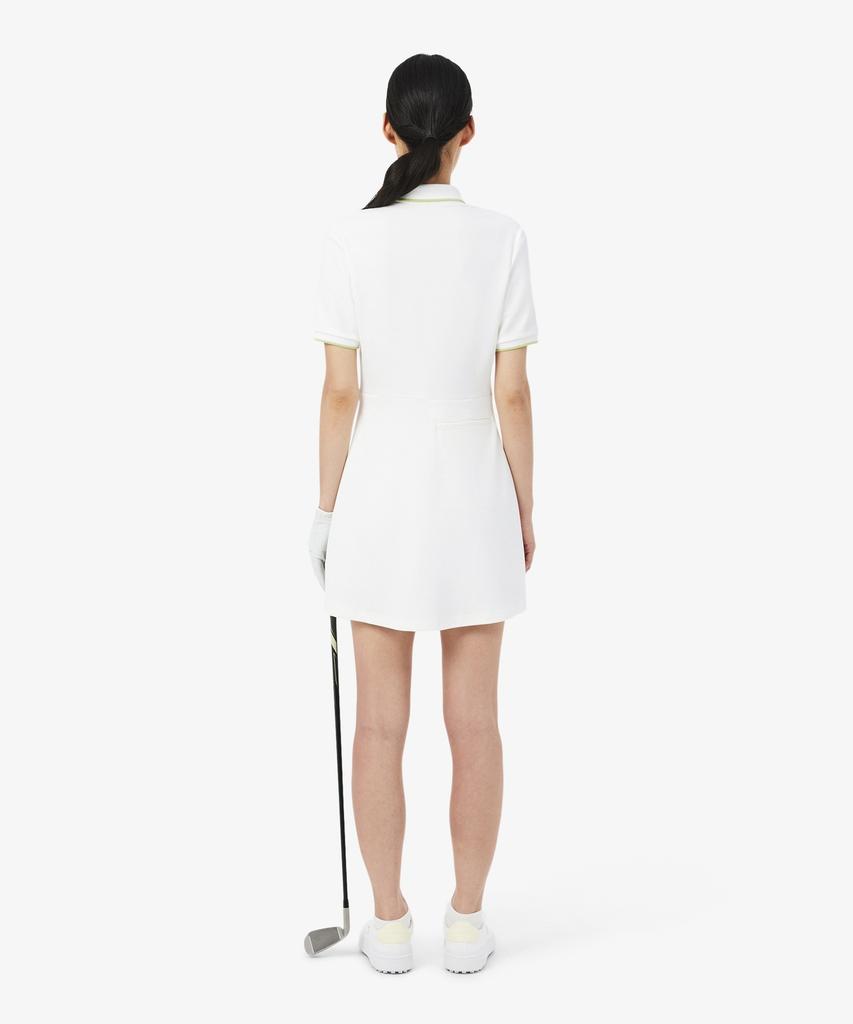 Женское пике-платье Lacoste для гольфа с коротким рукавом Ef0102-56G 800