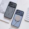 Силиконовый защитный чехол для телефона для iPhone 13 11 12 14 15 16 Pro 17 Max Air для Magsafe Рассеивание тепла Беспроводная зарядка Чехол