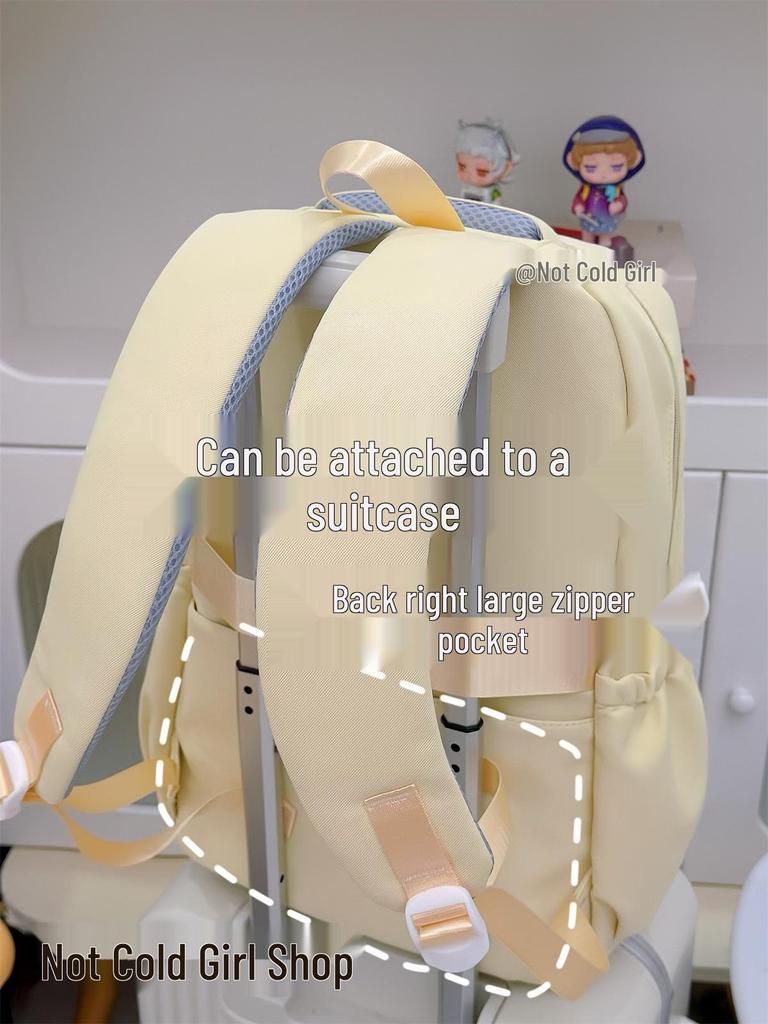 Рюкзак большой вместимости в студенческом стиле для девочек - Милый школьный рюкзак для учениц средней и старшей школы