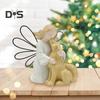 Angel And Dog Figurine Resin Hand-Painted Home Office Tabletop Ornament Mini Angel Girl And Dog Statue Gift for Dog Lovers