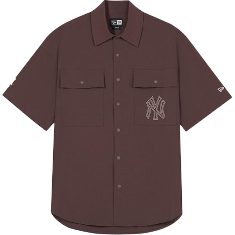 New Era SS26 MLB New York Yankees Серия «Городское исследование» Водонепроницаемая рубашка для активного отдыха Унисекс рубашки 14905135