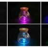 Remote-Control LED Glass Bottle Planter: Hydroponic Micro-Ecosystem with Light