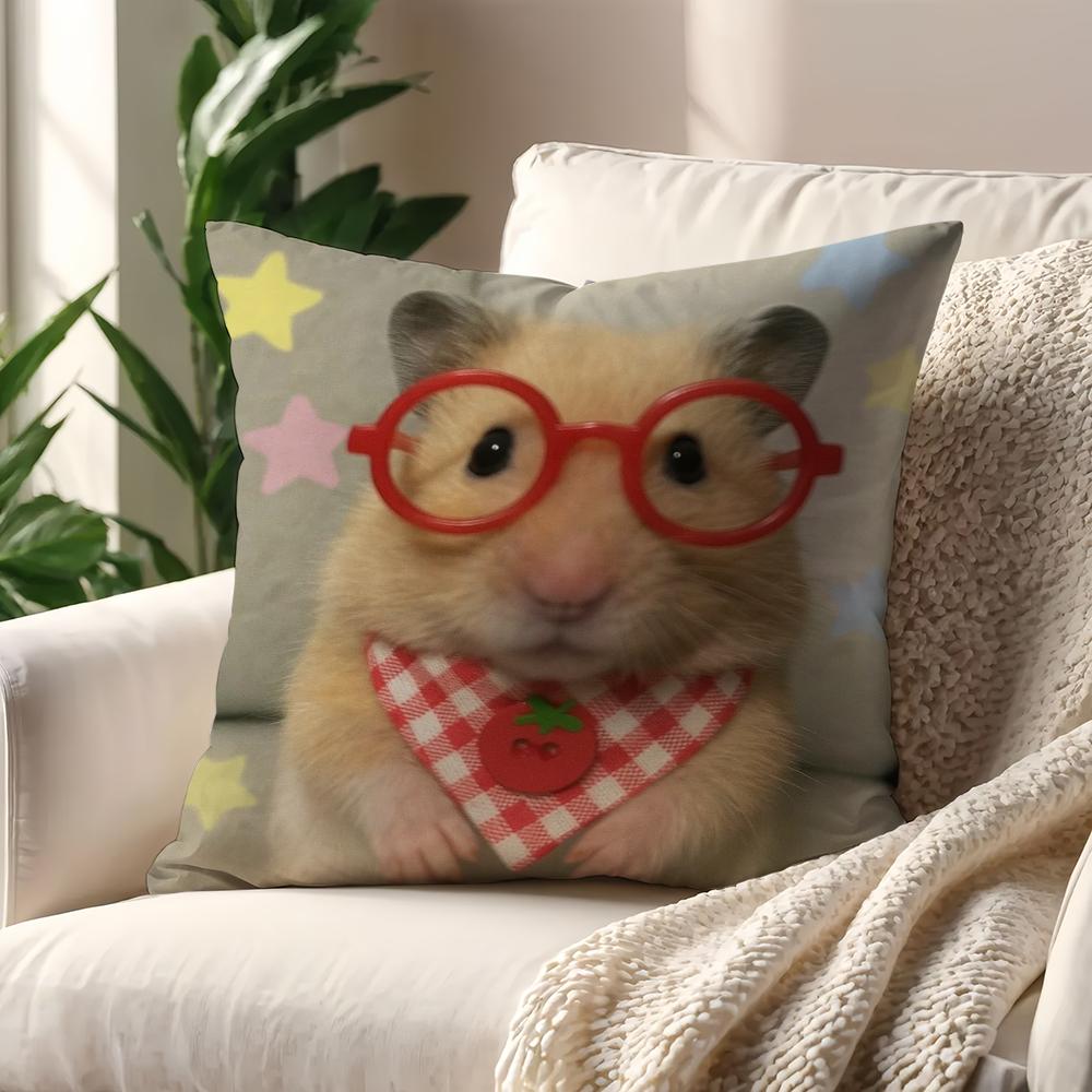 Kawaii Mouse cushion cover For Pillow Printing Sofa Decoration Home Car Room Coffee Shop Office Nordic Simplicity