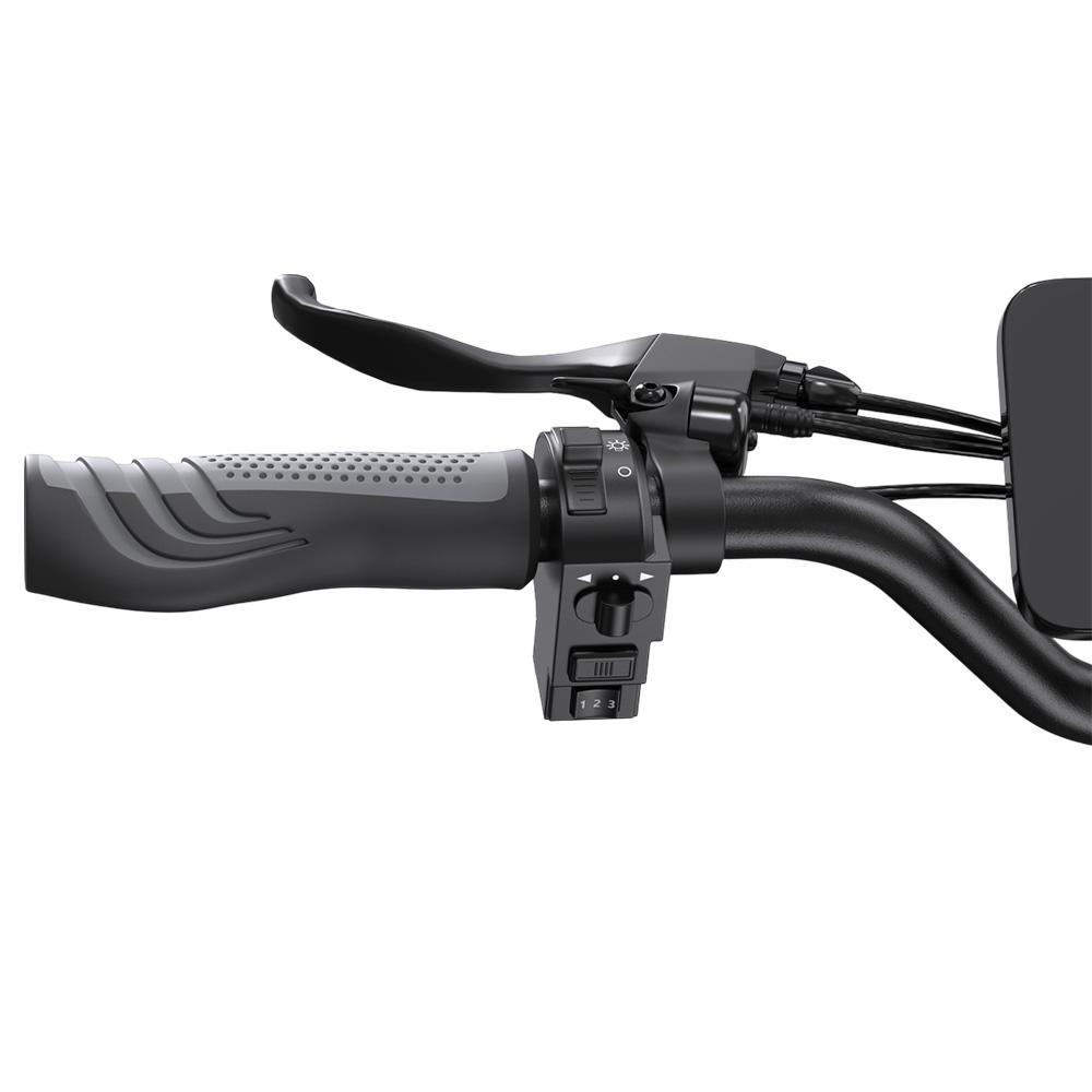 Электросамокат OOTD T10, двигатель 500 Вт, аккумулятор 48 В 13,5 Ач, 11-дюймовые шины, максимальная скорость 50 км/ч, запас хода 45 км, передние и задние дисковые тормоза