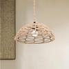 Элегантный подвесной абажур Легко установить Аксессуары для люстры Ротанговый абажур Настольная лампа