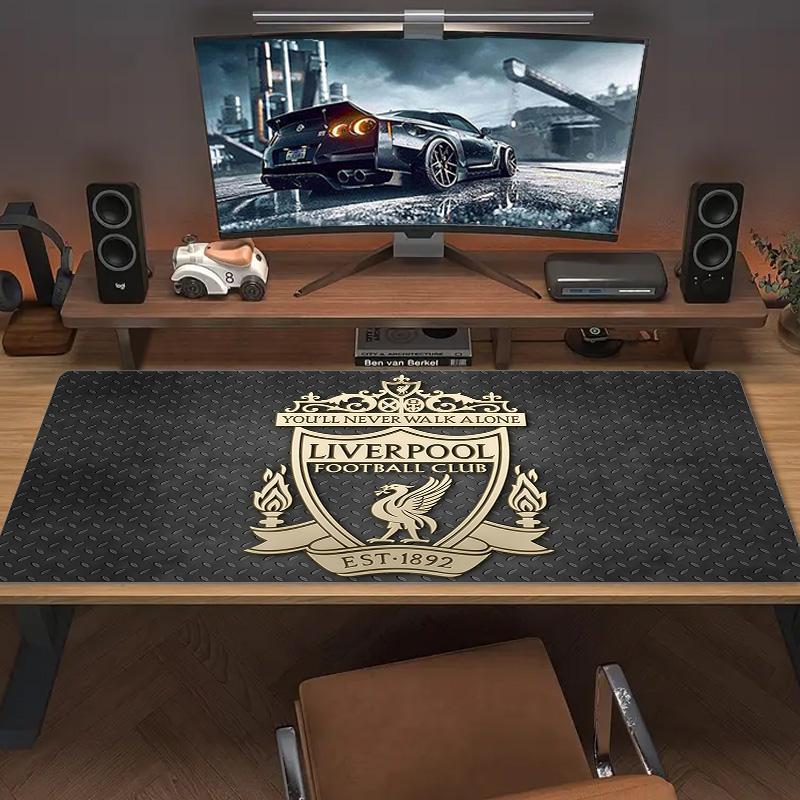 Liverpool Football Club2 Print Cushion Non-slip Laptop Tablet Big Mousepad XXL Mat Mini PC Playmat With Lock edge