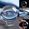 Solar Engraved Laser System Ball 3d Miniature Planets Sphere Glass Globe Decor