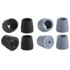4 pcs Non-slip Slope Rubber Tip Rubber Chairs Table Leg Crutch Sleeve Furniture Slider  Bathroom