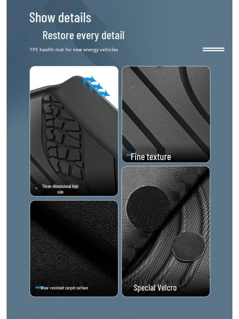 Индивидуальные ТПЭ коврики для автомобиля BYD Seal 06GT - Индивидуальная защита пола салона