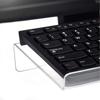 Acrylic Notebook Computer Keyboard Holder Ergonomic Z Shape Anti-skid Office Working Keypad Display Stand Accessories