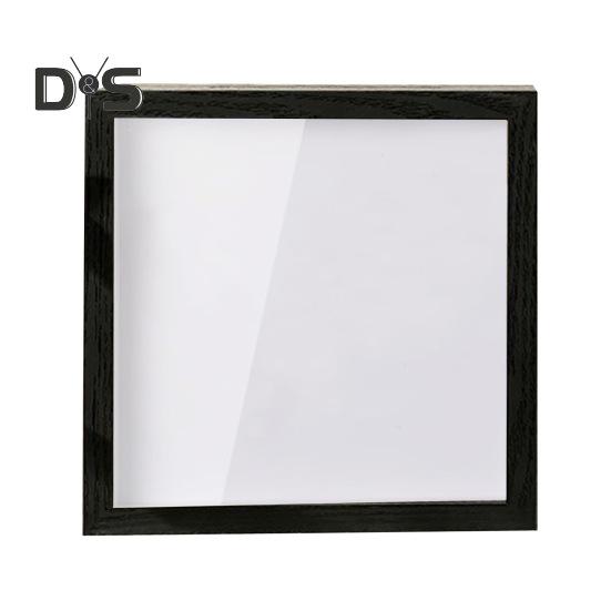 Теневая коробка для билетов с прорезями в деревянной рамке. Архивная коробка для путешествий и приключений. Квадратная печать на билете. Коробка для хранения фотографий с буквами. Украшение рабочего стола.