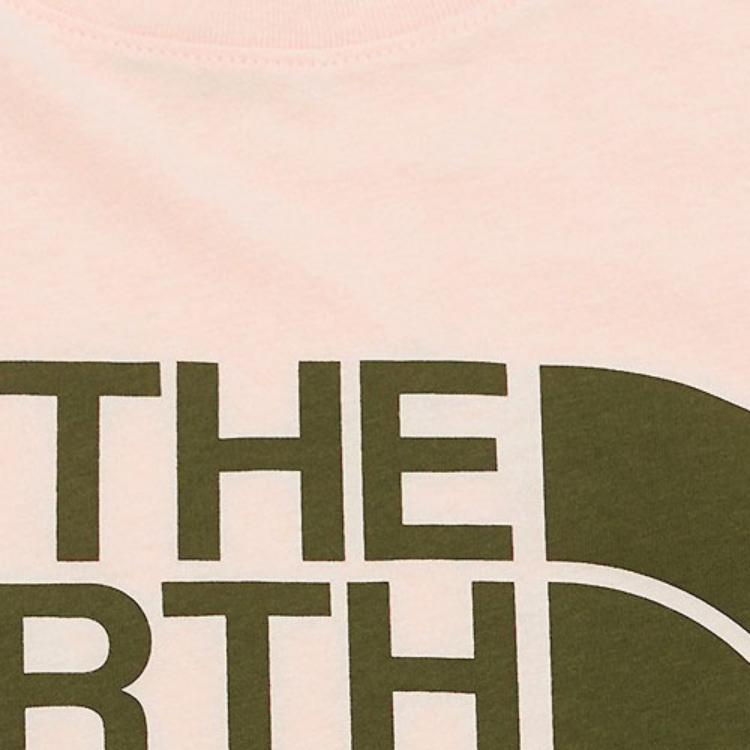 THE NORTH FACE T Shirts Unisex Pink Crew Neck Moderate Straight Fit NT7UM27D