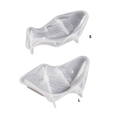 Прочная силиконовая форма для свечей с ароматом золотой рыбки, эпоксидная форма для ароматических свечей ручной работы, DIY ремесло, форма для помадки для женщин и девочек XUF