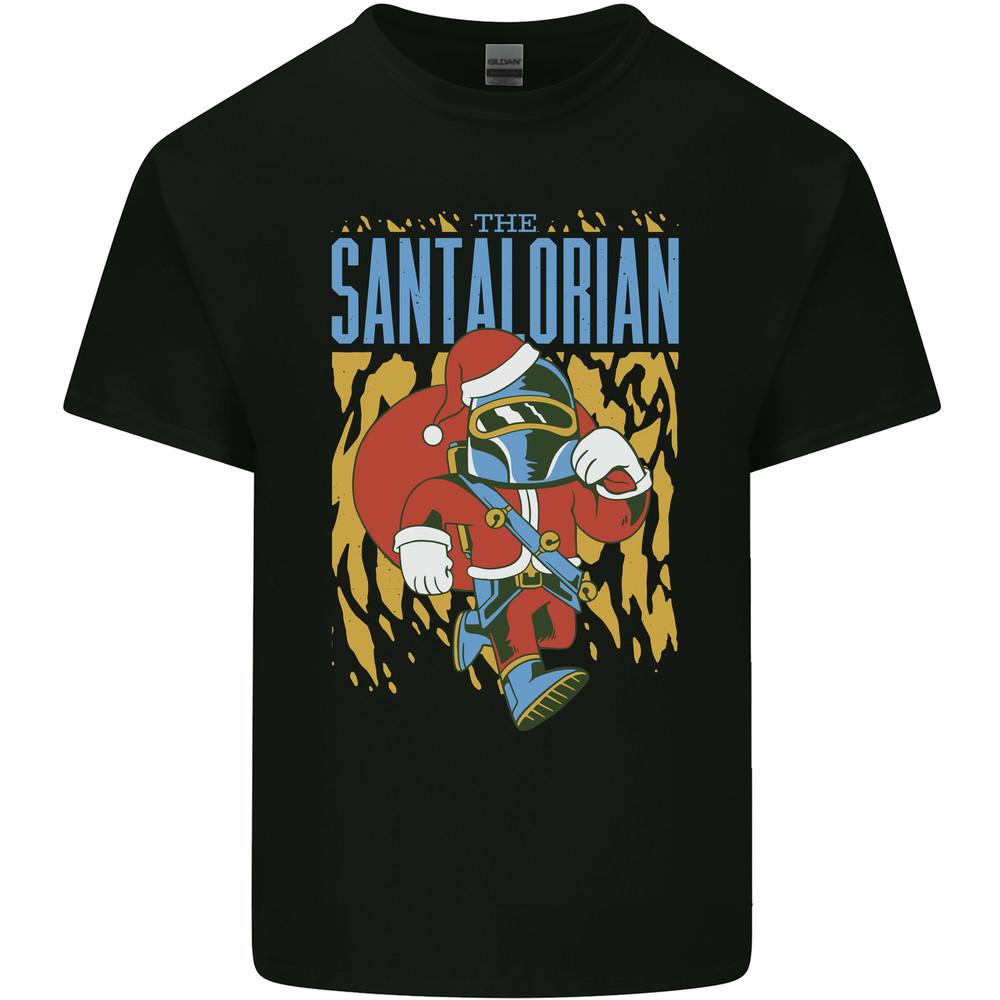 Santalorian Funny Christmas Parody Xmas Mens Light Cotton T-Shirt Unisex T-Shirt