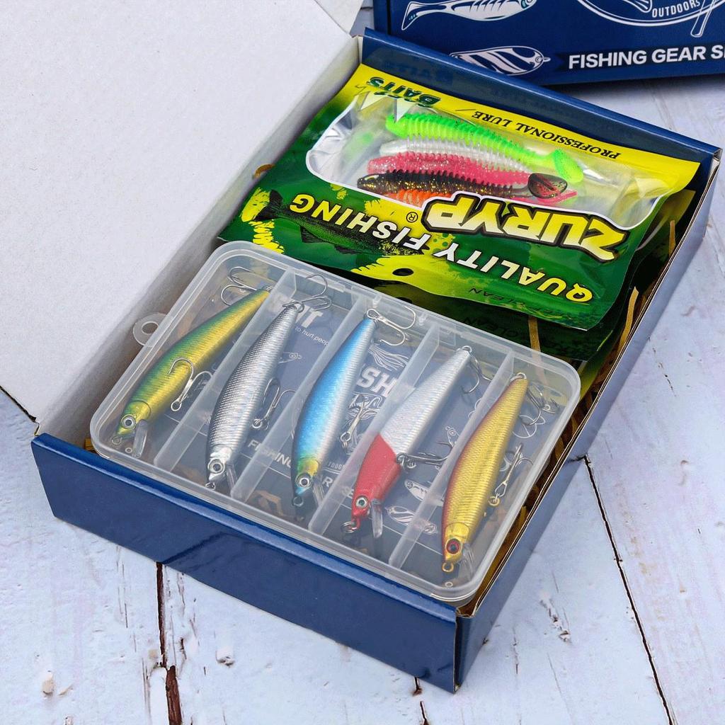Набор Mystery Рыболовных приманок для окуня и форели - Коллекция Ultimate Bait Box