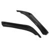 2 Pcs Rear Bumper Splitter Diffuser Carbon Fiber Side Lip Splitters Aprons Extension Replacement