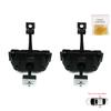 EDP1078-1 2 Pieces Rear Left AND Right Door Catch Hinge Brake Stop Check Strap Limiter for BMW 5 Series E60 E61 2001-2010 4/5-Door 51227176805