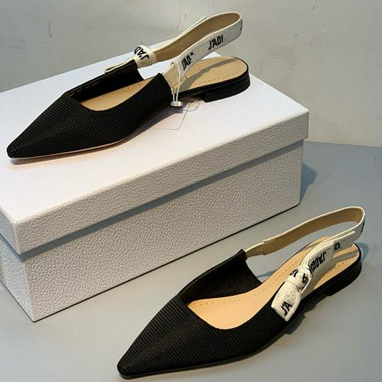 Женские вязаные полосатые сандалии D Brand на kitten heel с бантом