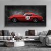 Vintage Car Poster Ferraris Classic Racing F1 Race Car Artwork Wall Art Picture Print Canvas Painting For Home Living Room Decor