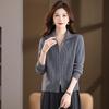 Women's 100% Pure Wool Knit Cardigan