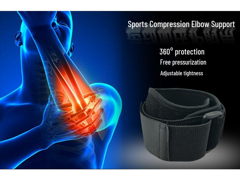 Xukang Унисекс Спортивный Компрессионный Налокотник – Дышащая Поддержка для Баскетбола, Тенниса и Бадминтона