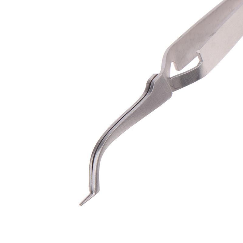 1 шт. Стоматологический ортодонтический задний щечный туб для бондинга Пинцет Держатель брекета Орто Позиционер брекета Инструмент из нержавеющей стали