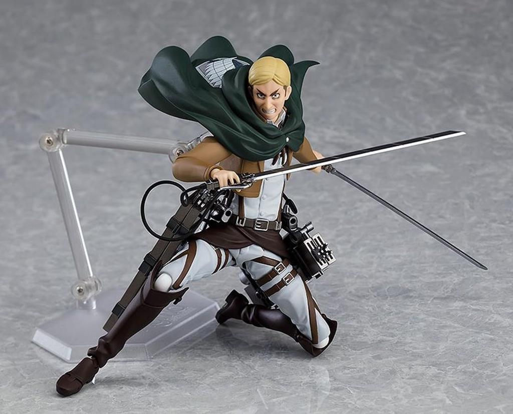 Figma Атака титанов Эрвин Смит окрашенная подвижная фигурка перепродажа 200303 Немасштабный ABS&PVC