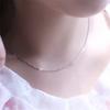 1.5MM Box Chain 16-24 Inch Necklace Fashion Box Chain Necklace Korean Version