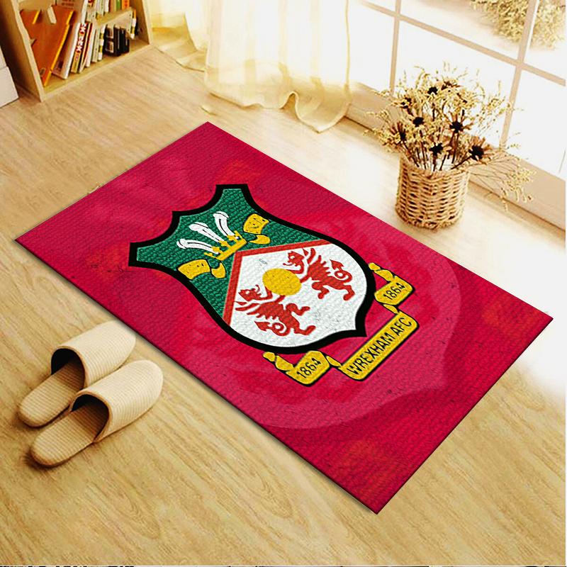 Новый ковер Wrexham AFC 2025 для гостиной, спальни, дома, декора дивана, Детский нескользящий коврик