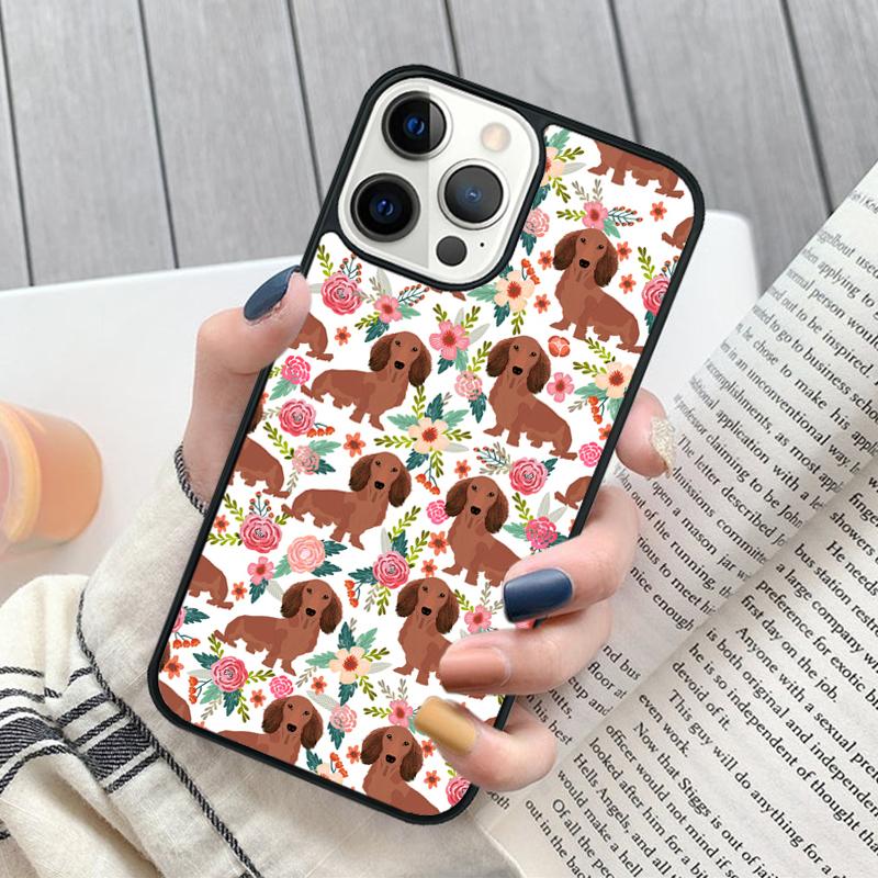 Чехол для телефона с рисунком таксы Дакехунда для iPhone 17 Air 16 15 14 12 13 PLUS 11 PRO MAX Чехол Fundas Shell coque