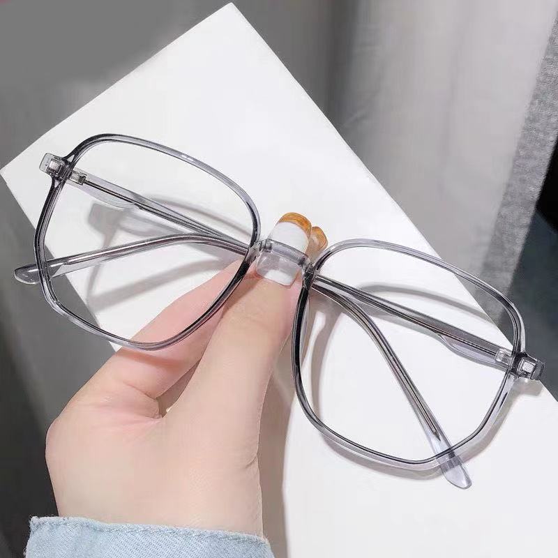 High-quality Large Frame Glasses Myopia Glasses Women Men Nearsighted Eyewear Anti Blue Light Glasses with Diopters Minus -1.0
