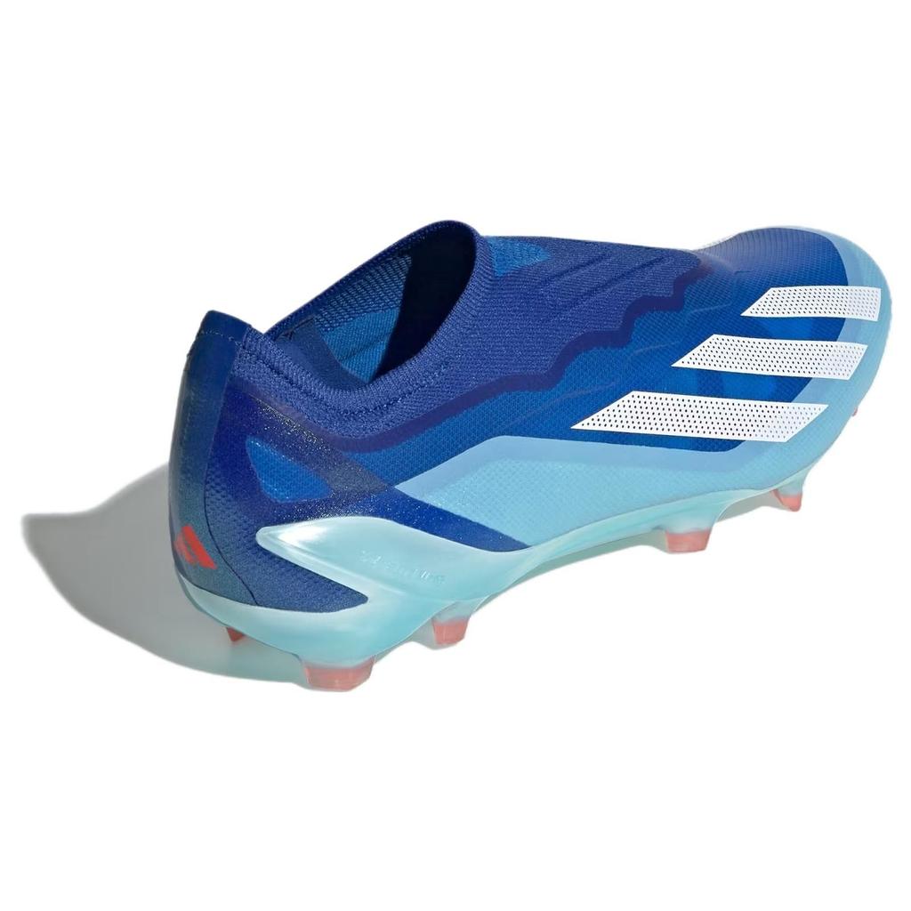 Adidas Кроссовки унисекс X Crazyfast.1 без шнурков FG Marinerush Pack Синие ярко-королевские облачно-белые FZ6563