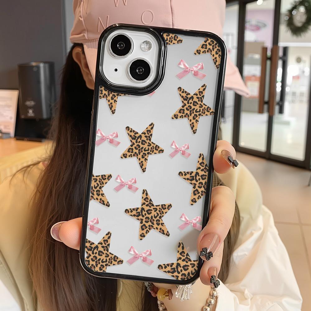Акриловый чехол для телефона для iPhone 11 12 13 14 Pro 12 14 16 Pro Max для Samsung A16 A36 A56 S24 FE Высококачественный расписной противоударный чехол для мобильного телефона