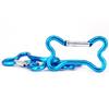5 шт. Карабин-клипса в форме кости, алюминиевый сплав, подвесной карабин, крючок, защелка-пружина, зажим, аксессуары для туризма на открытом воздухе